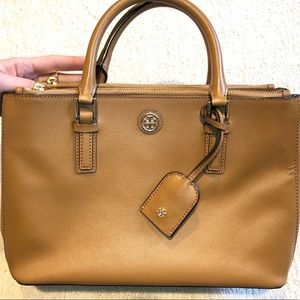 Tory Burch Robinson Double Zip Tote